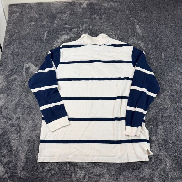 U.S Polo Assn. Men's M Rugby Polo Striped Long Sleeve Crest Embroidered *Read - Picture 10 of 16